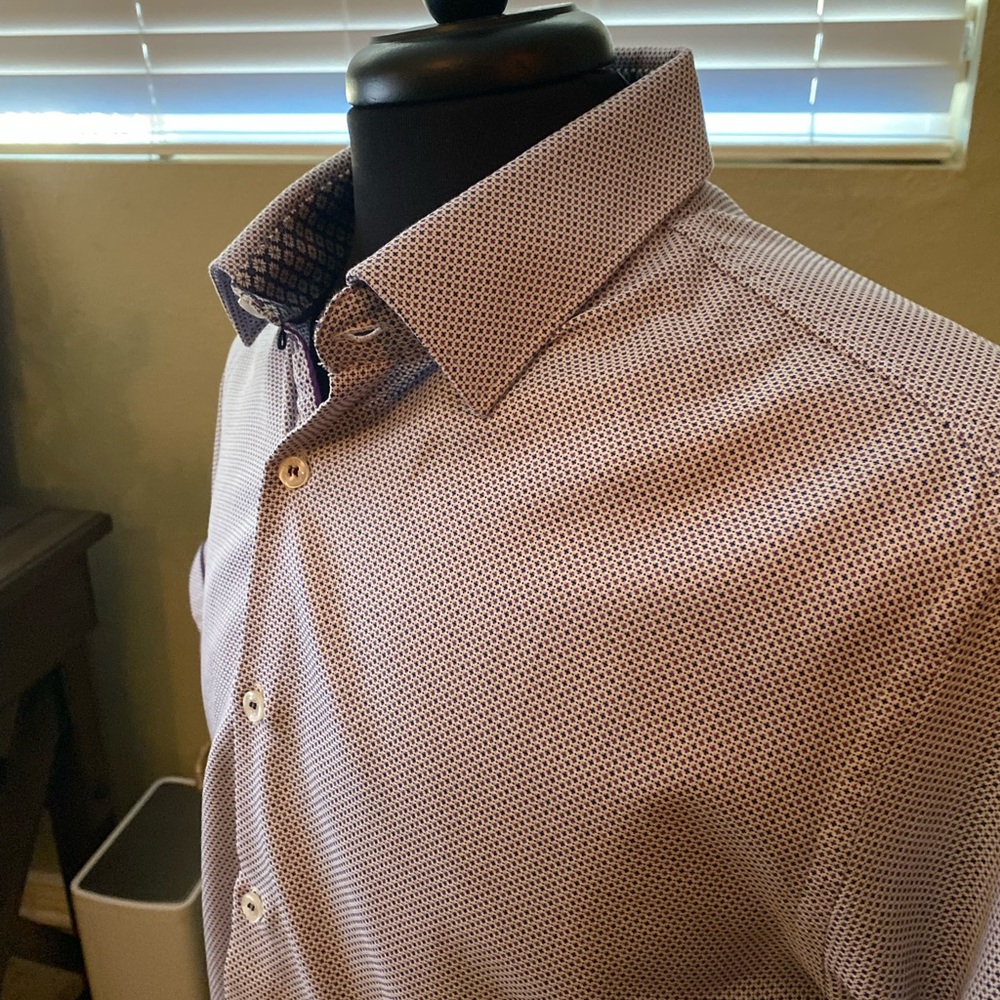 Stone Rose Mens Size 4 Button-up w/ Lots of Detail